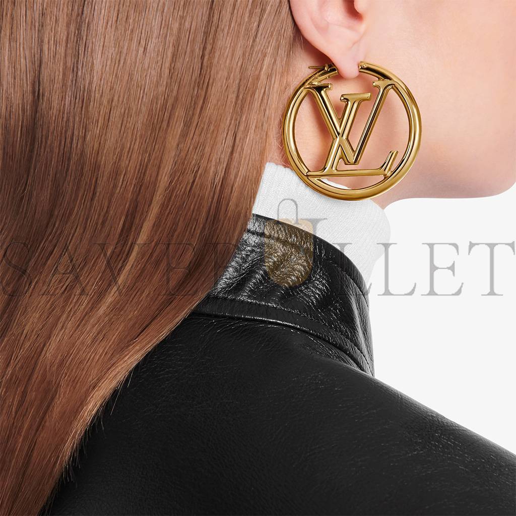 l**is V*t*n l**ise hoop gm earrings m64288